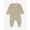 Gestreept kruippakje - Souci stripe pattern off white 